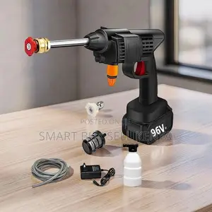 Strong Water Portable Jet 96v Cordless Pressure Car Washer Gun Machine