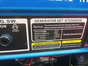 Kato Germany Kt2500exe 3kva 4 Stroke Petrol Generator- Keystart