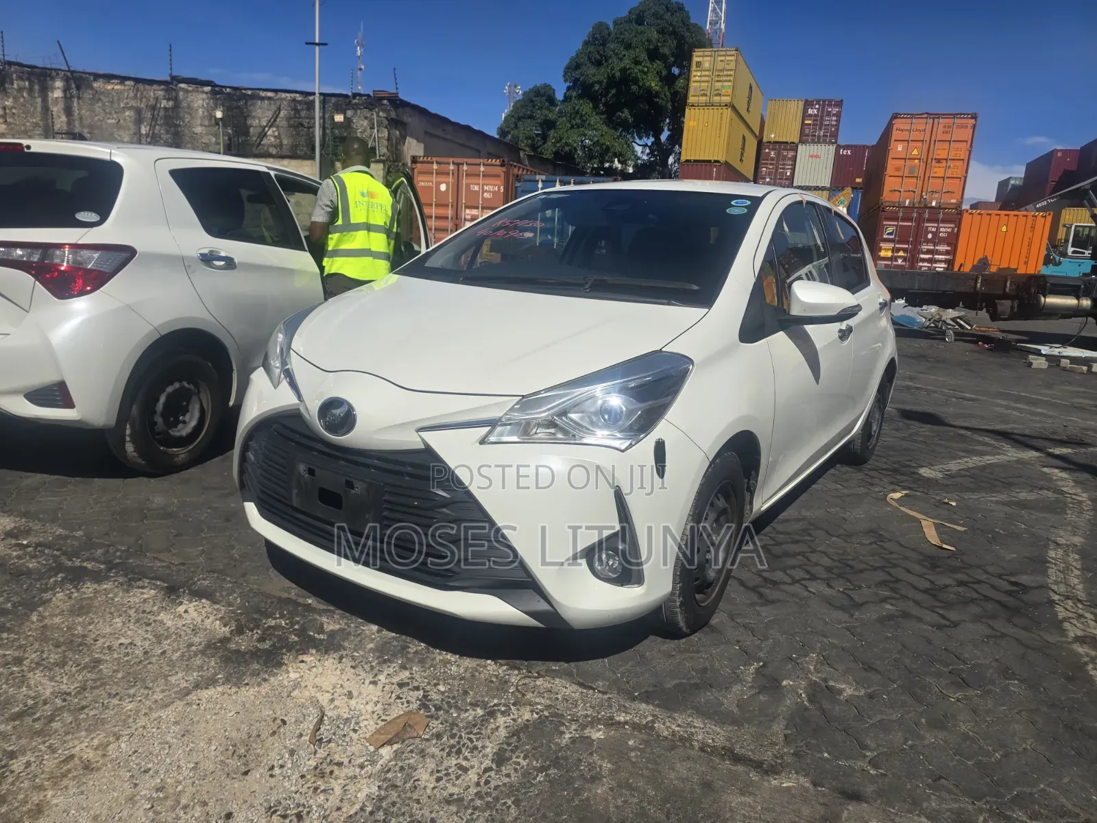 Toyota Vitz 1.3 FWD 5dr 2019 White