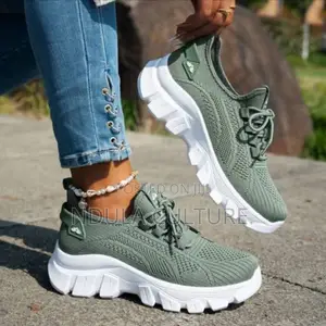 Fashion Breathable Mesh Ladies Sneakers