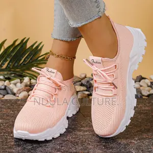 Fashion Breathable Mesh Ladies Sneakers