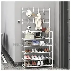 White Shoes Rack/Hat Rack