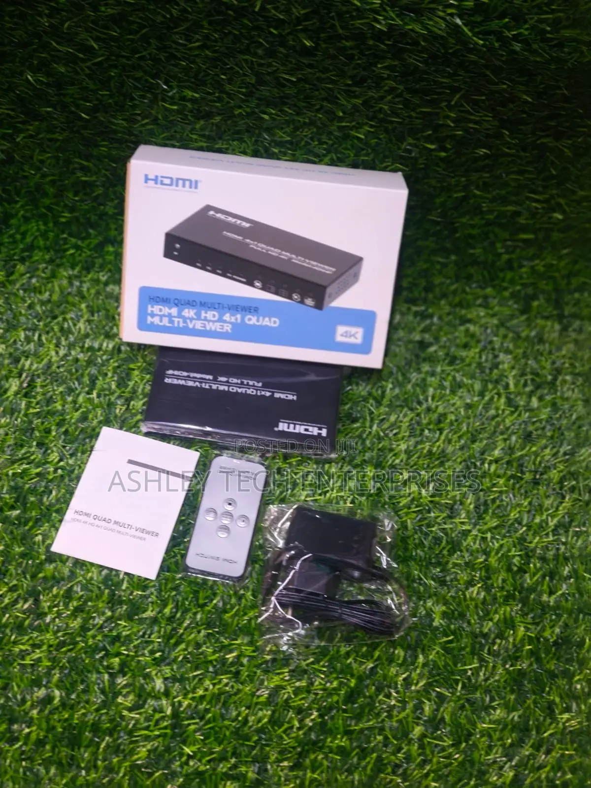 Hdmi Quad Display Switcher – 4 Inputs 1 Output Full Hd