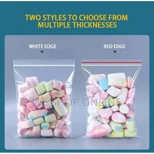 22*32cm,21⁄2kg, 25pcs Reusable Ziplock Bags