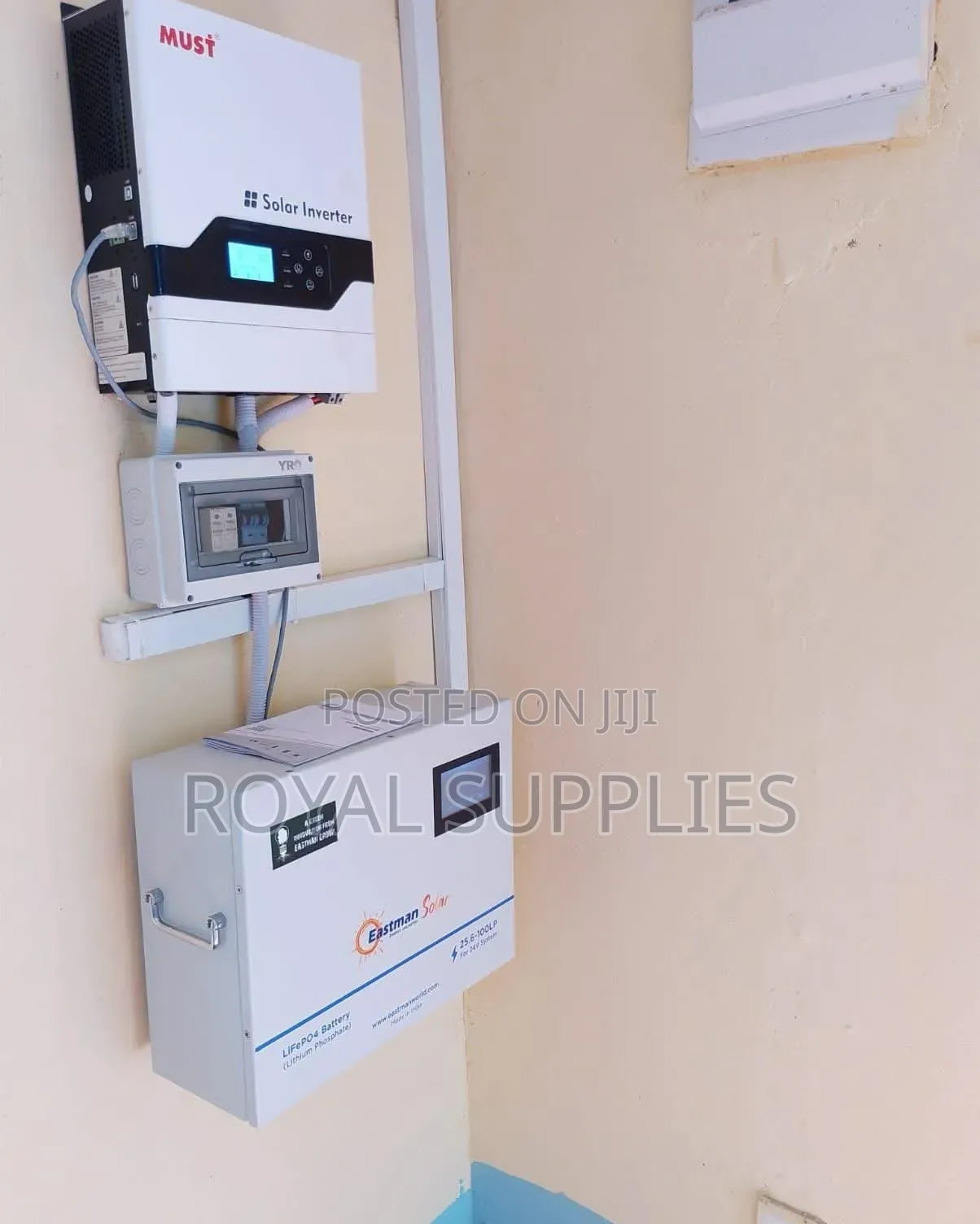 Must 3.2kva Solar System Package With 100ah Eastman Lithium Battery