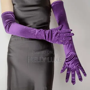 Long Silk Arm Gloves