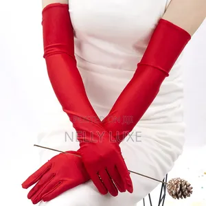 Long Silk Arm Gloves