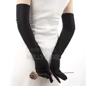 Long Silk Arm Gloves