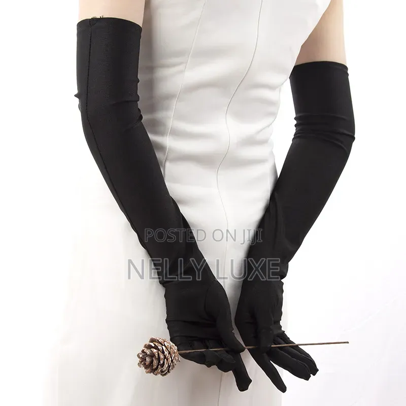Long Silk Arm Gloves