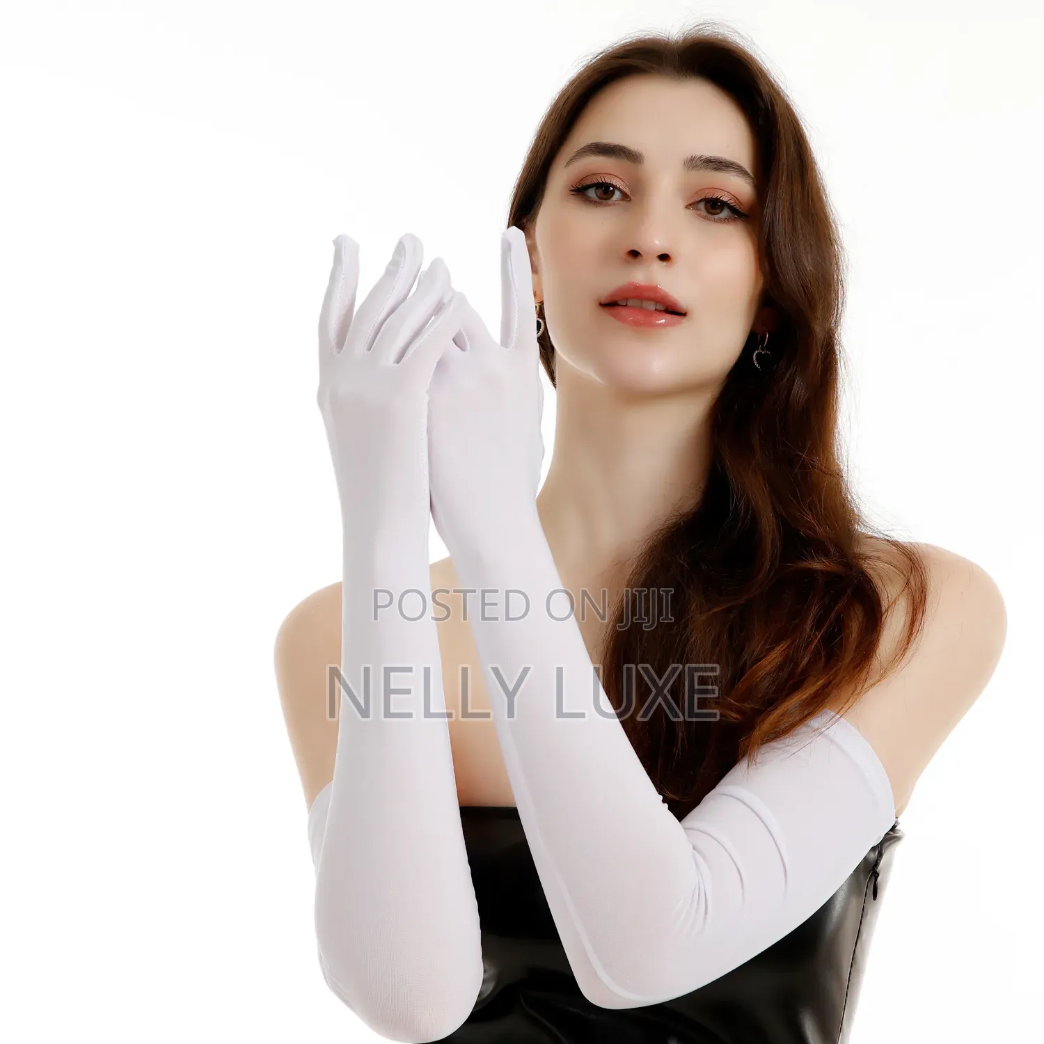 Long Silk Arm Gloves