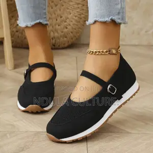 Fashion Mary Jane Breathable Ladies Sneakers
