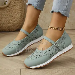 Fashion Mary Jane Breathable Ladies Sneakers
