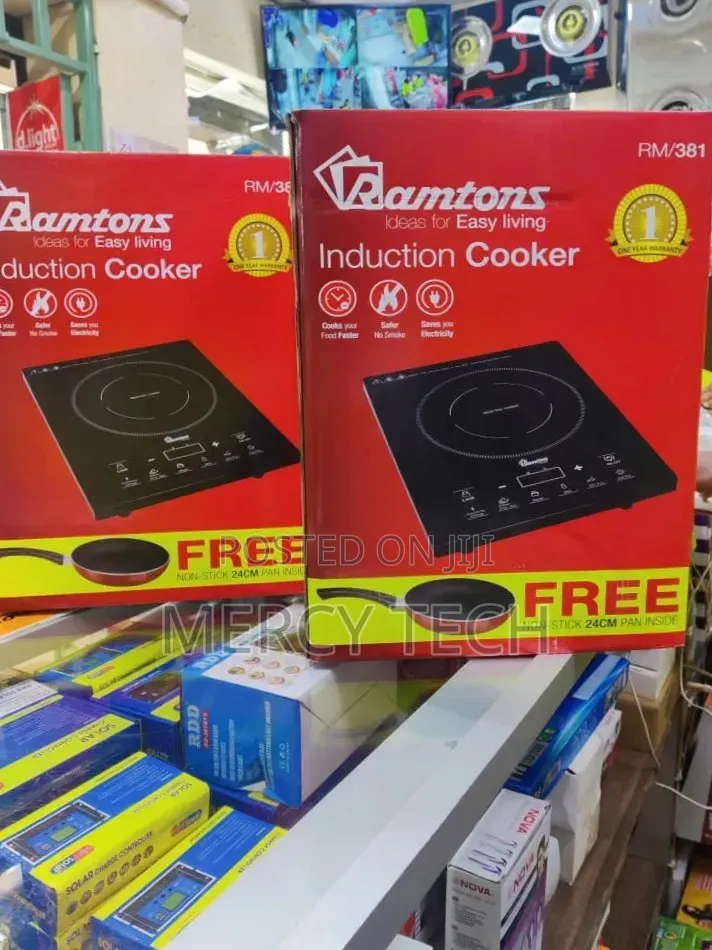 Ramtons Rm/381 Induction Cooker With Free 24cm Pan
