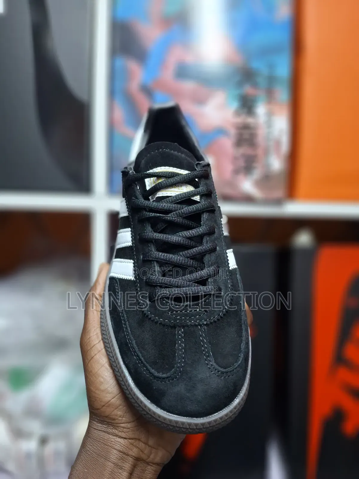 Adidas Spezial Black Unisex Sneakers