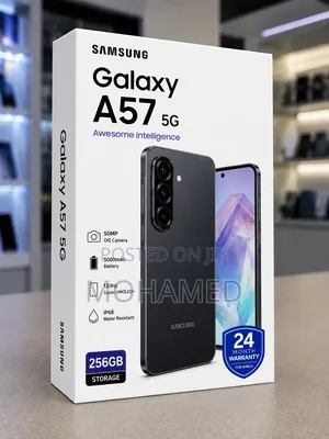 New Samsung Galaxy A57 256 GB Black