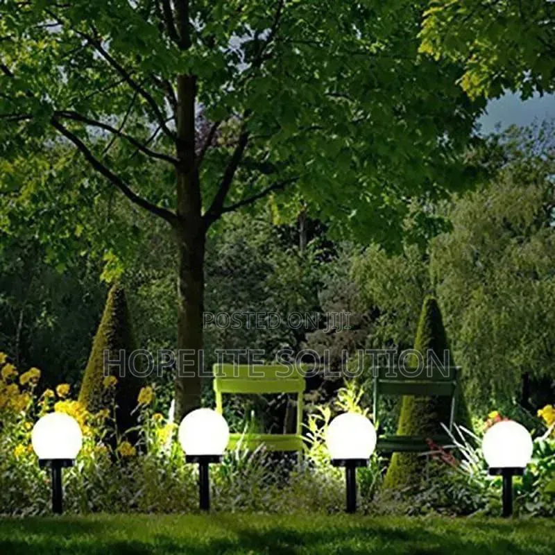 6 Pieces Outdoor Ball Solar Light