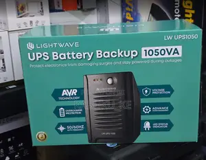 Lightwave 1050va Lw Ups 1050 1kva 630watts 12v7ah Battery Built in Avr