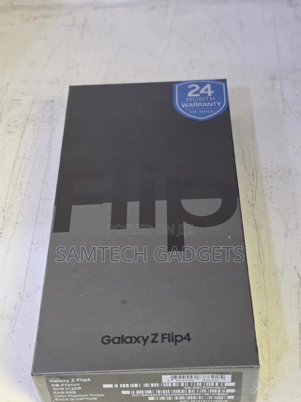 New Samsung Galaxy Z Flip4 512 GB Purple
