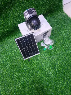 V380 Pro Solar Dual Lens PTZ CCTV Camera.– Wireless