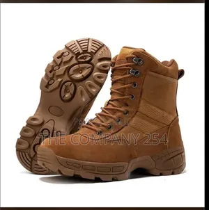 Quality Leather Casual Lowar S33 Outdoor Hiking Unisex High Boots