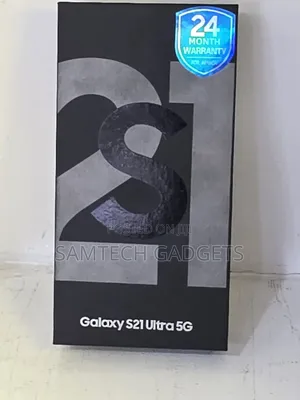 New Samsung Galaxy S21 Ultra 5G 256 GB Silver