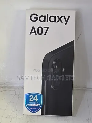 New Samsung Galaxy A07 4G 128 GB Black