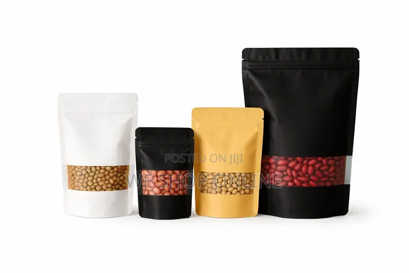 14*20cm, 50pcs Coloured Kraft Pouch Bags