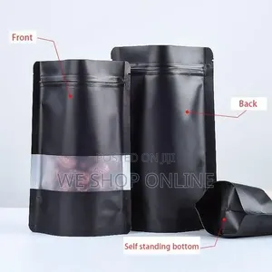 20*30cm, 50pcs Coloured Kraft Pouch Bags