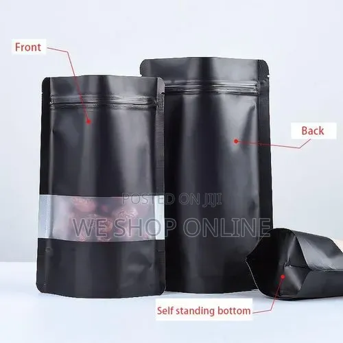 20*30cm, 50pcs Coloured Kraft Pouch Bags