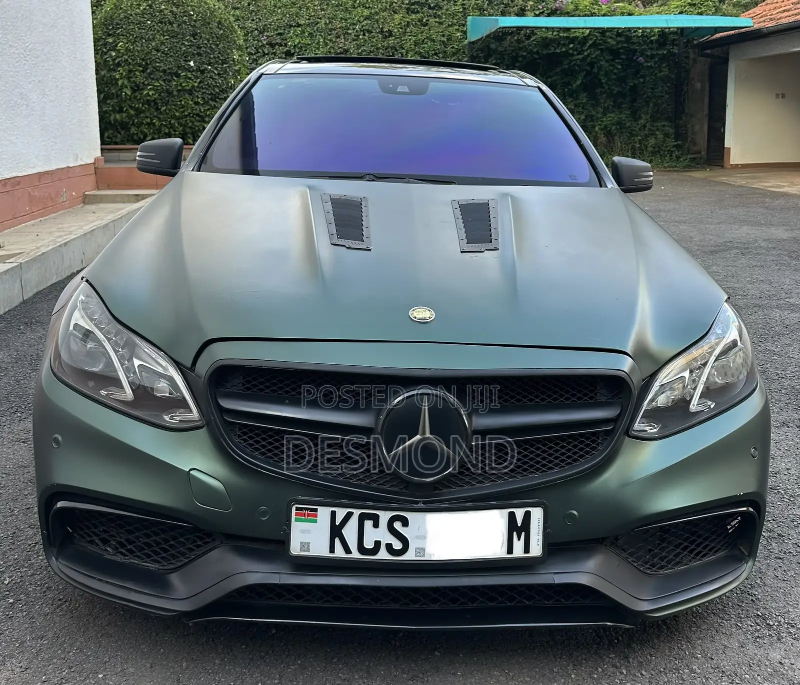 Mercedes-Benz E63 2014 Green