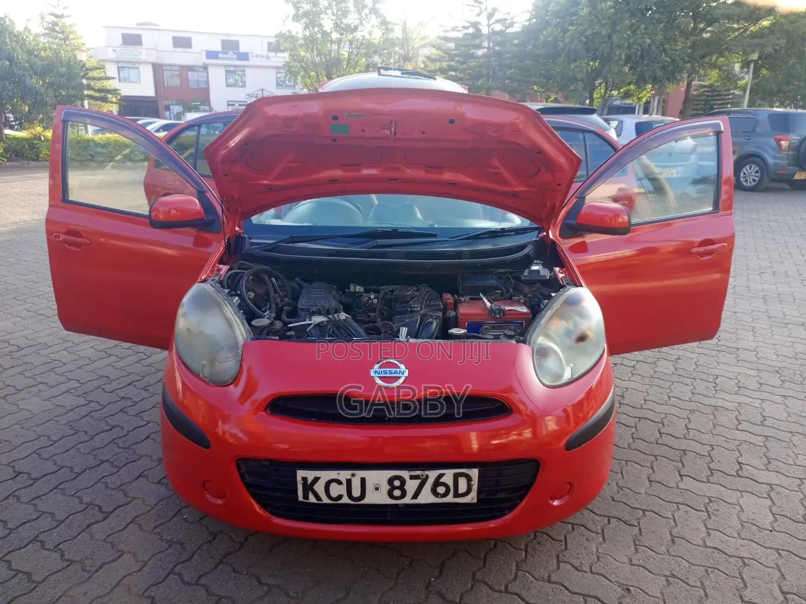 Nissan March 2012 Red