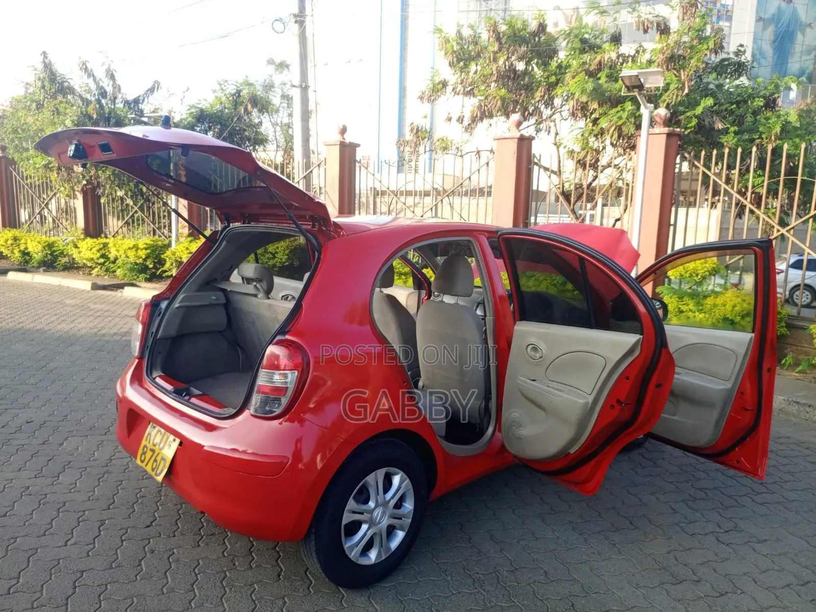 Nissan March 2012 Red