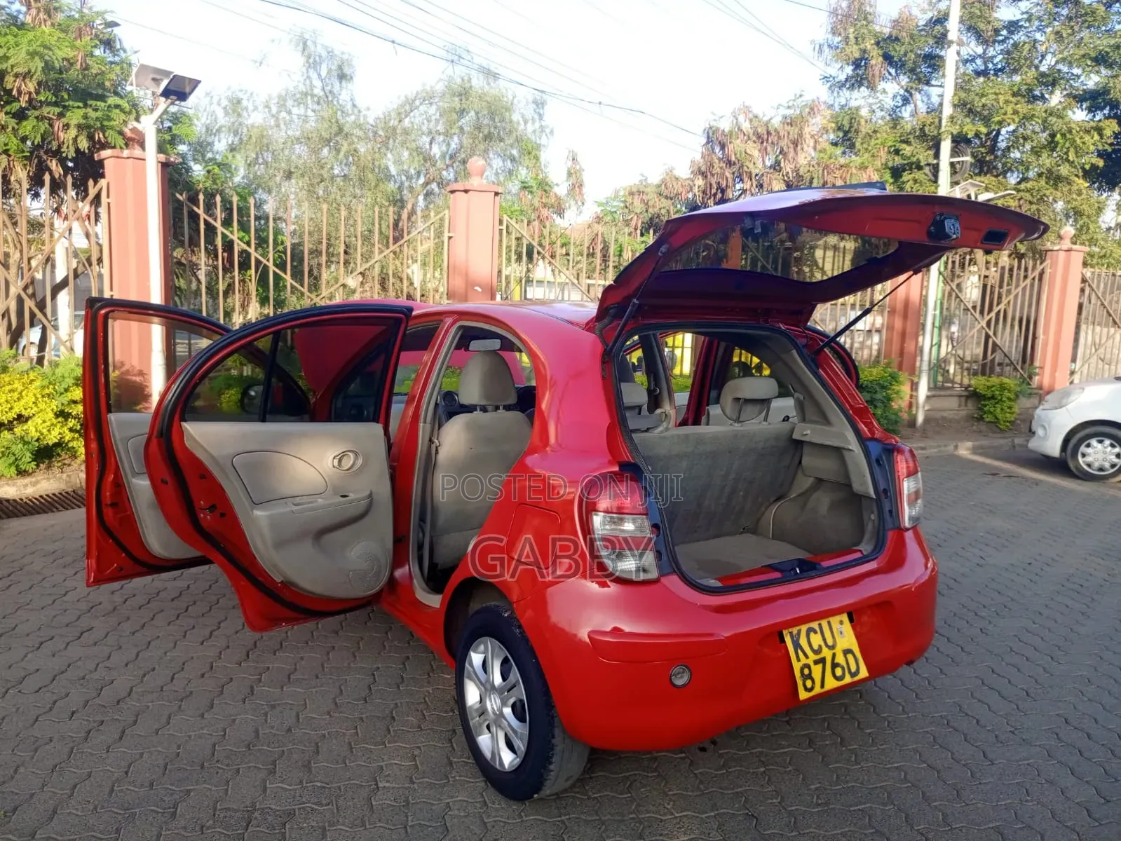 Nissan March 2012 Red