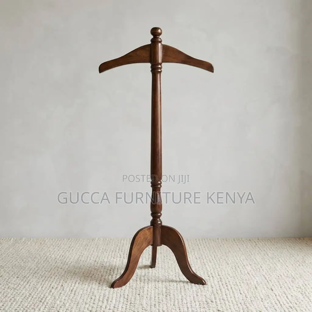 Executive Mahogany Director's Coat Stand