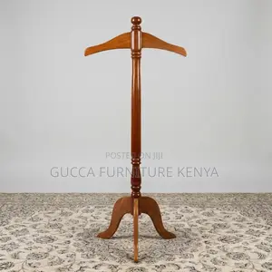Executive Mahogany Director's Coat Stand