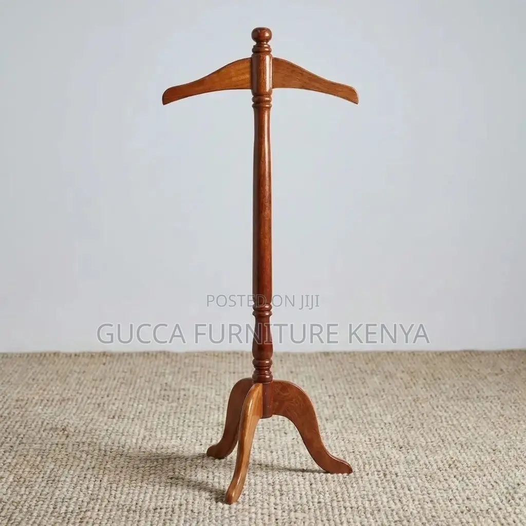 Executive Mahogany Director's Coat Stand