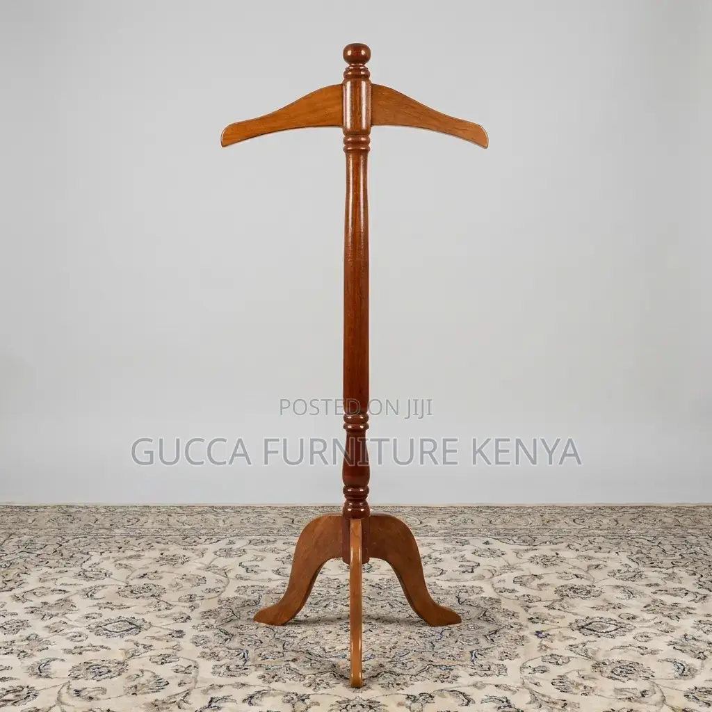 Executive Mahogany Director's Coat Stand
