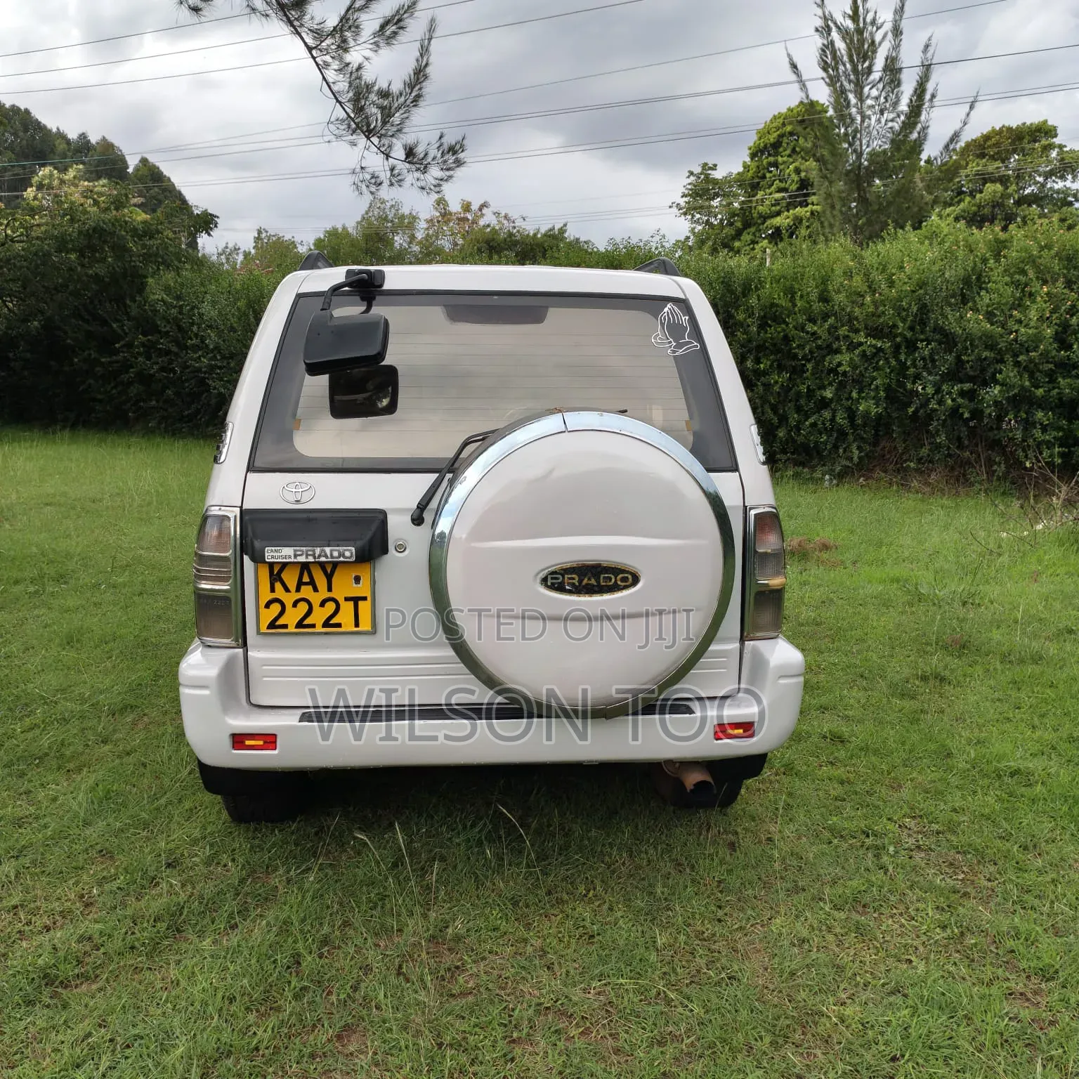 Toyota Land Cruiser Prado 2001 White