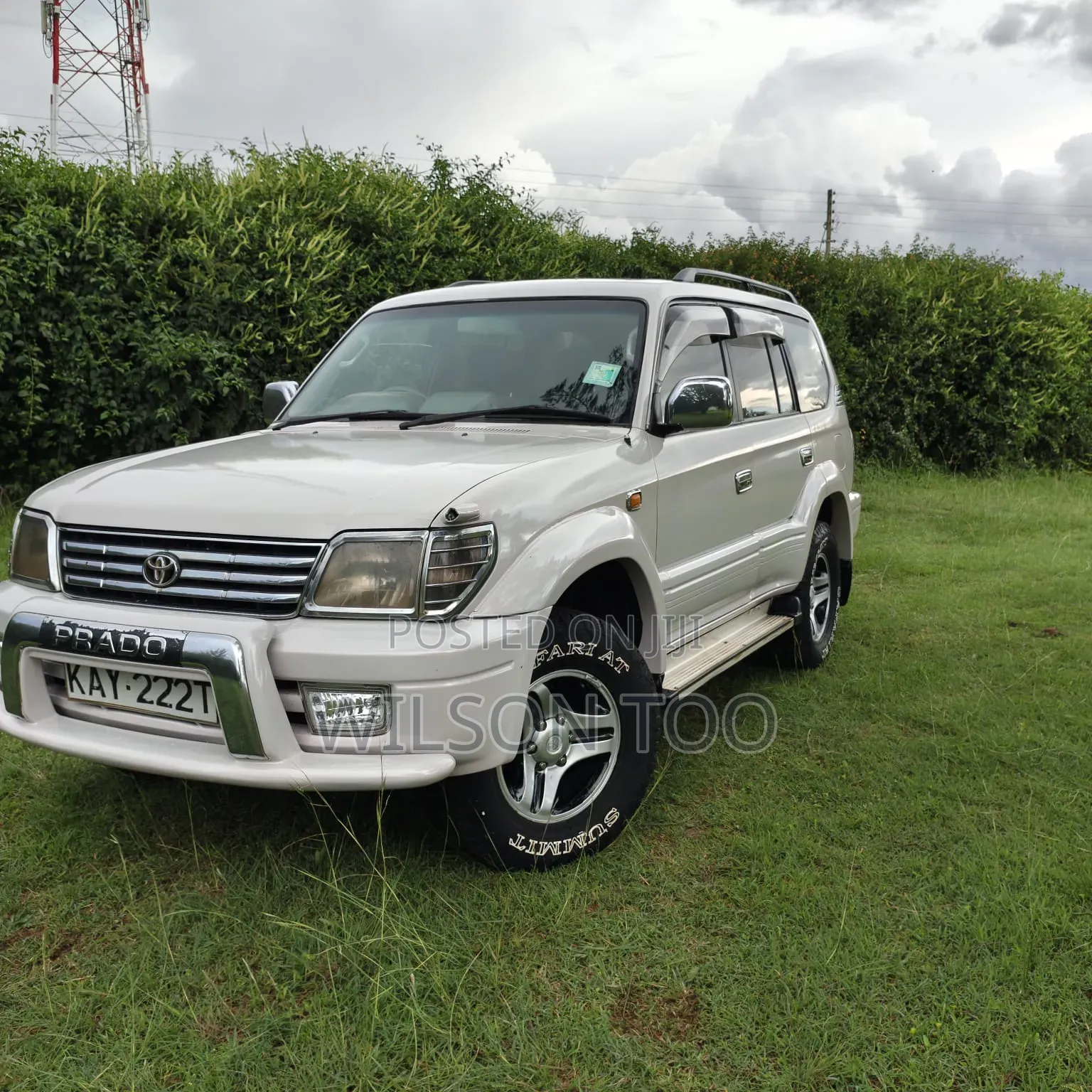 Toyota Land Cruiser Prado 2001 White