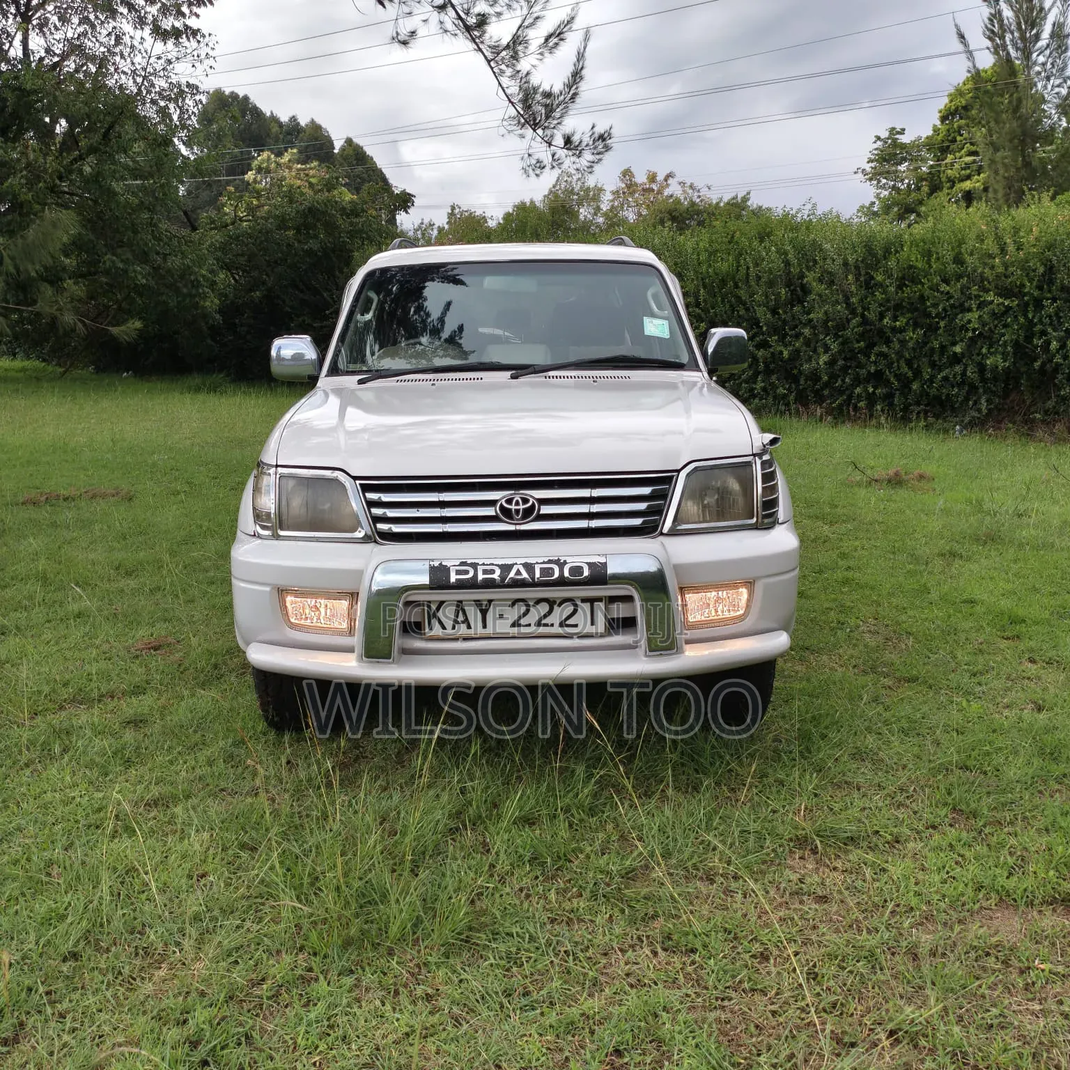 Toyota Land Cruiser Prado 2001 White
