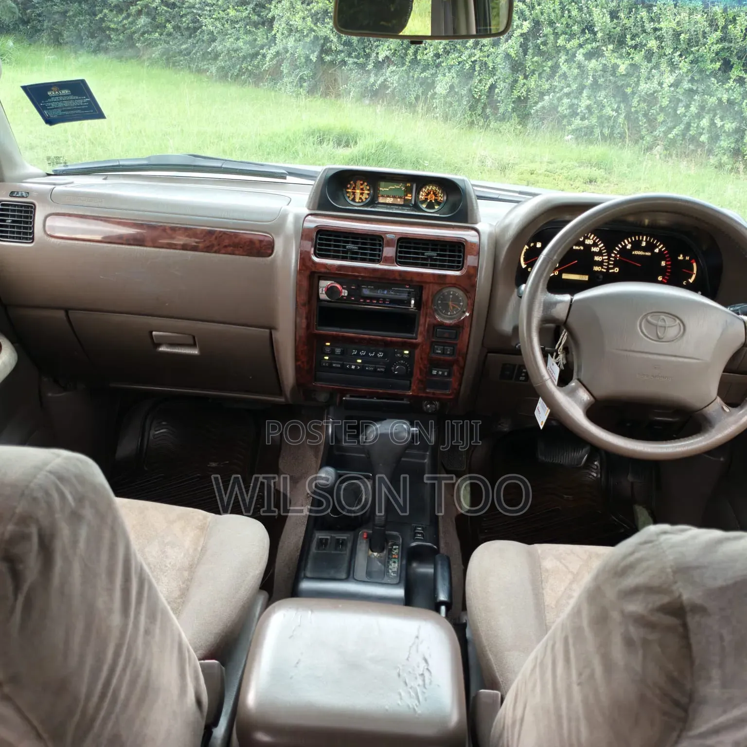 Toyota Land Cruiser Prado 2001 White