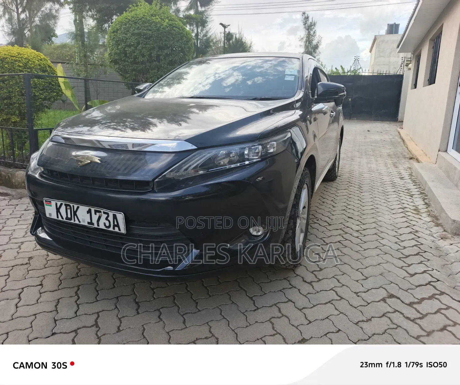 Toyota Harrier 2015 Black