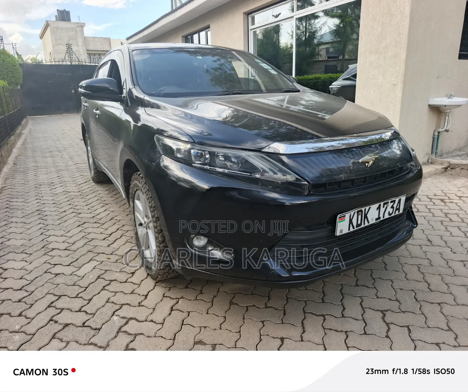 Toyota Harrier 2015 Black