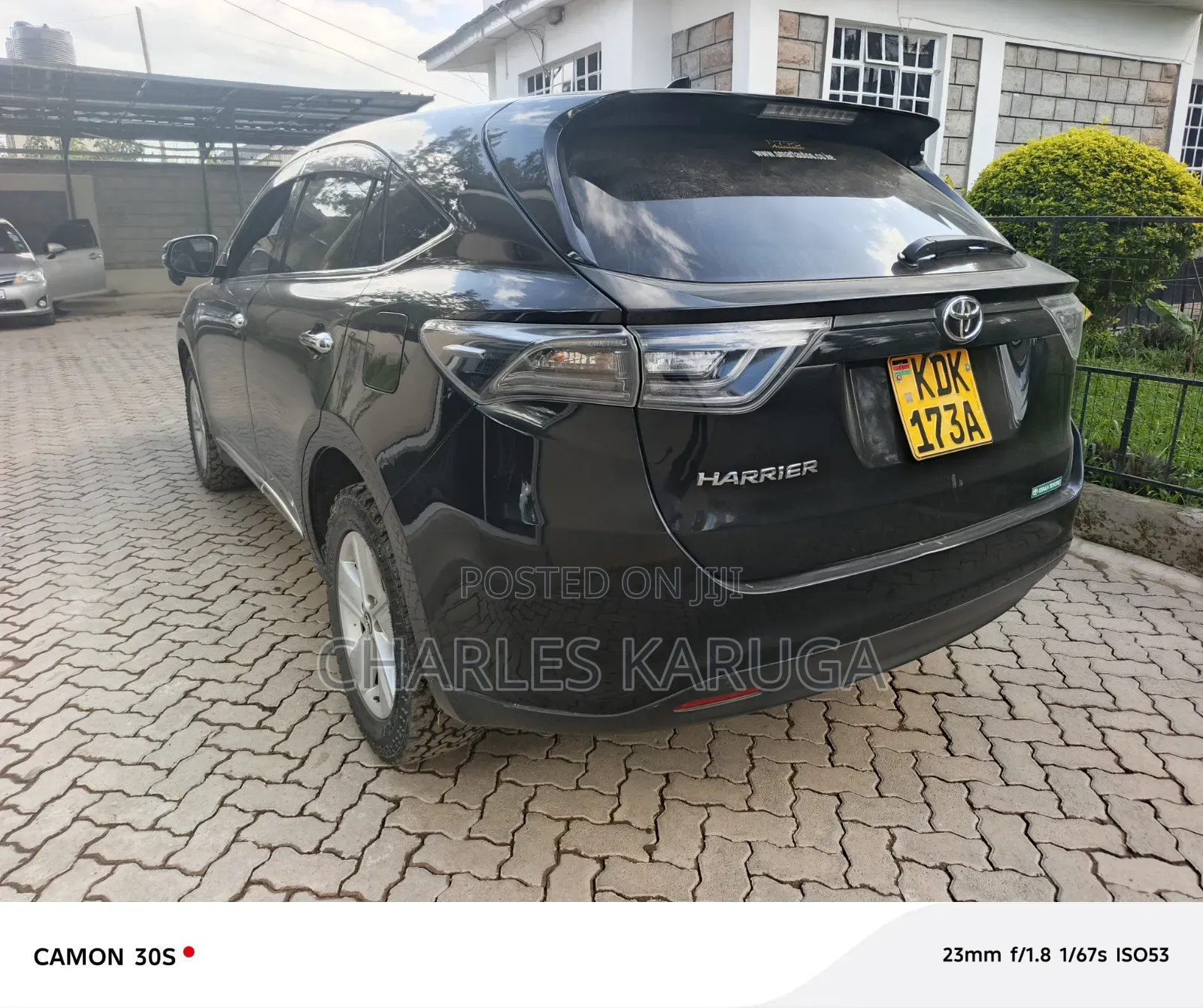 Toyota Harrier 2015 Black