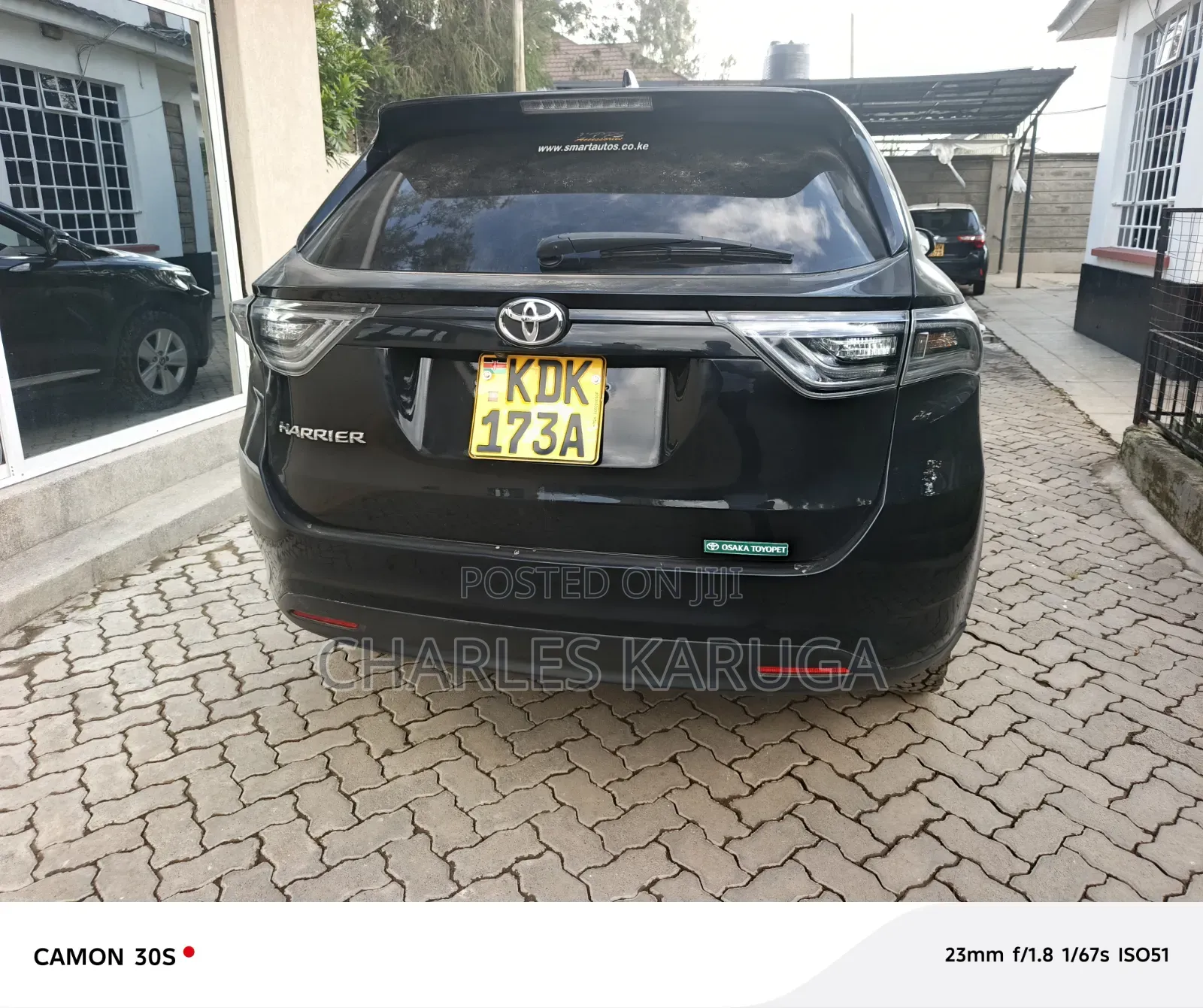 Toyota Harrier 2015 Black