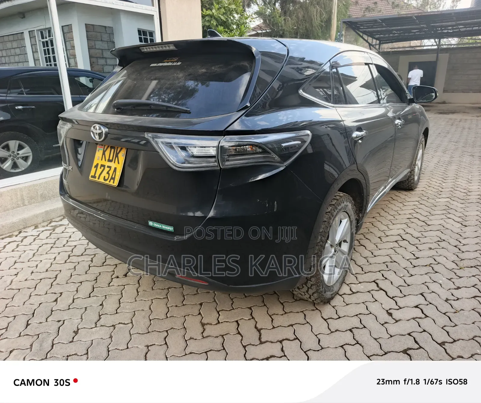 Toyota Harrier 2015 Black
