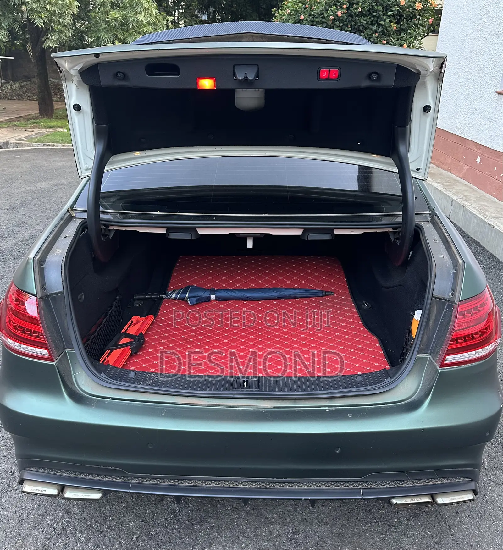 Mercedes-Benz E63 2014 Green