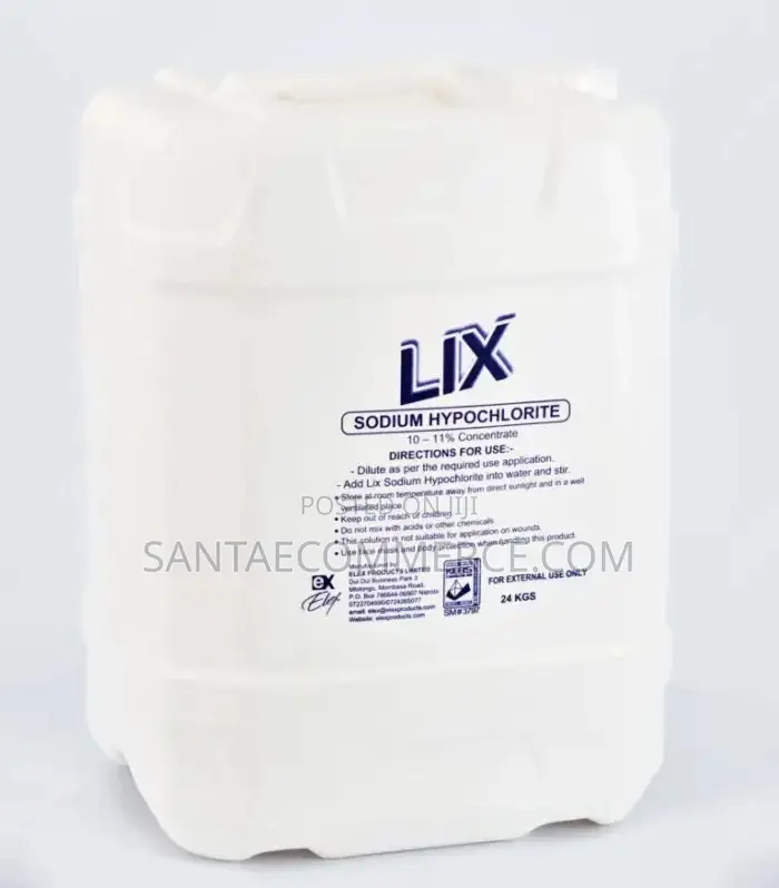 Lix Sodium Hypochlorite 9-11% (With Jerrican)