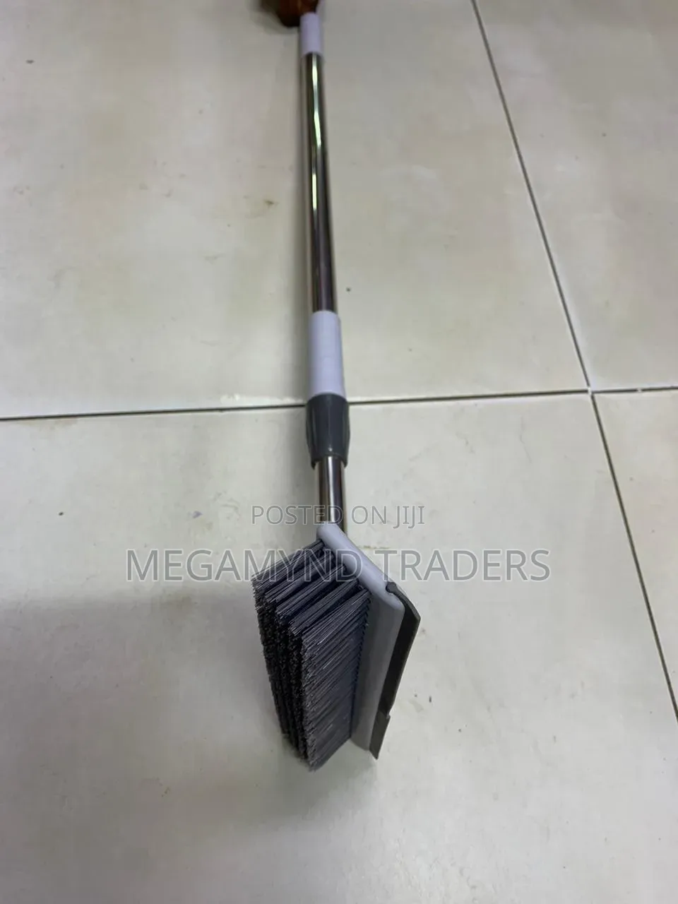 Floor Scrub Brush With Squeezer /Window Cleaner