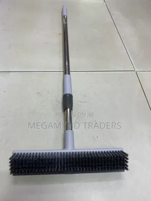 Floor Scrub Brush With Squeezer /Window Cleaner